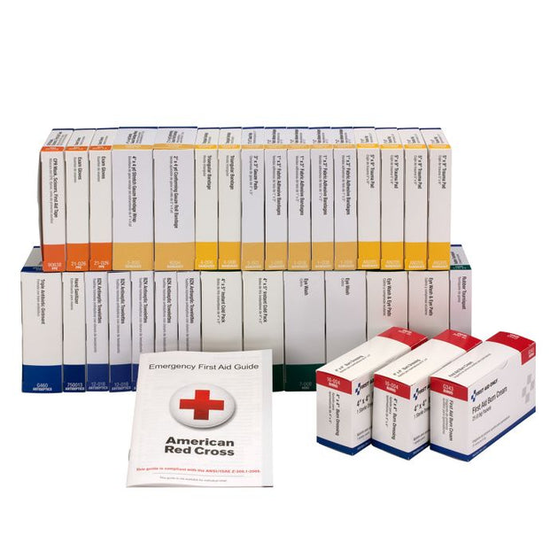 First Aid Kit Refill, ANSI Class B Compliant , 100 Persons