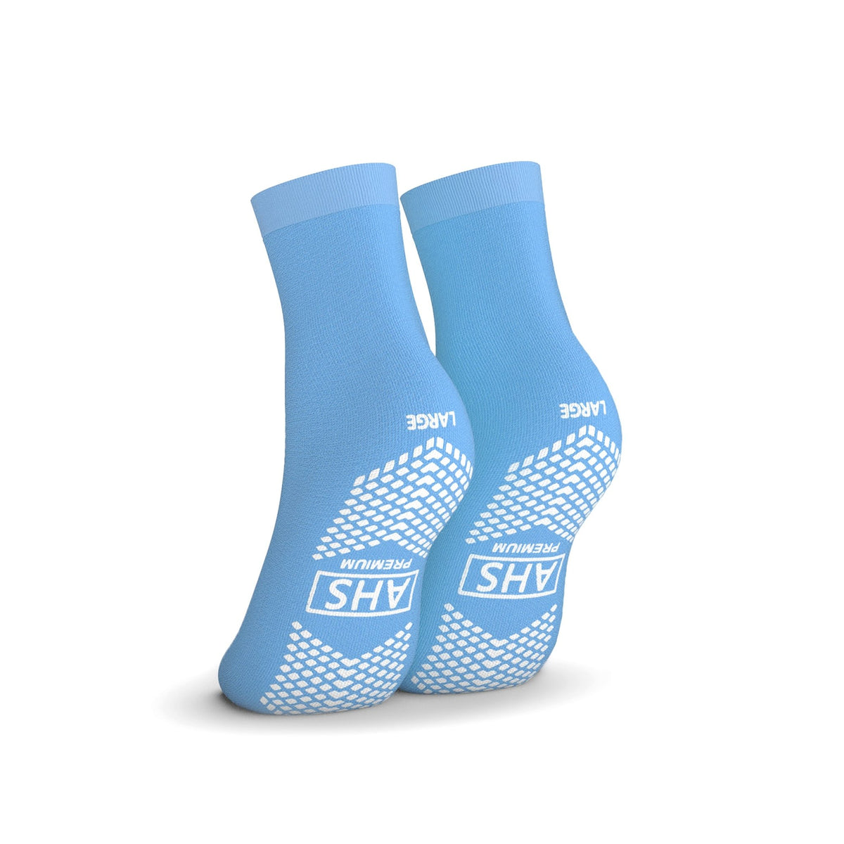 AHS Premium Hospital Socks with Grippy Anti - Slip Tread - American Hospital Supply
