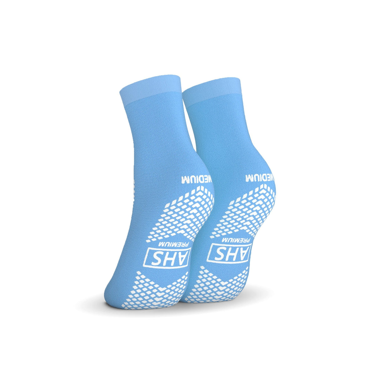 AHS Premium Hospital Socks with Grippy Anti - Slip Tread - American Hospital Supply