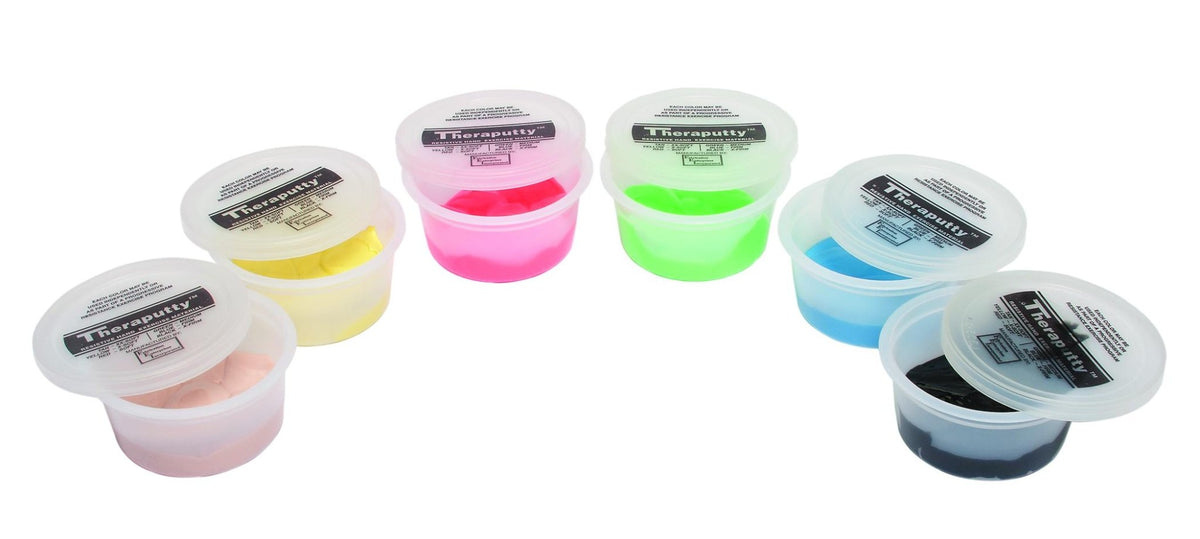 CanDo Theraputty Standard Exercise Putty, Yellow X - Soft, 2 oz. - American Hospital Supply