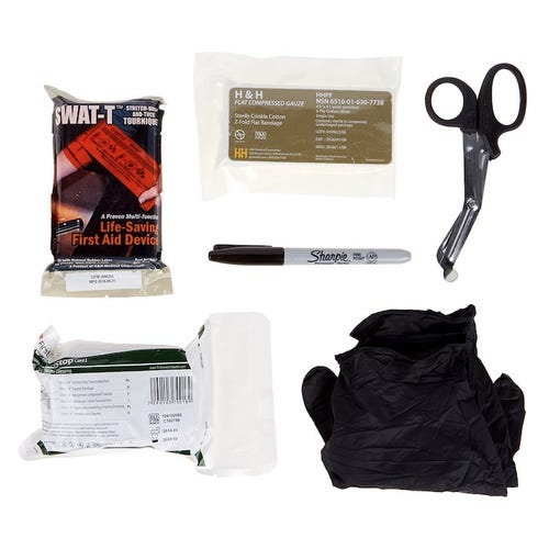 Curaplex Hemorrhage Control Kit With Swat - T - Basic - American Hospital Supply
