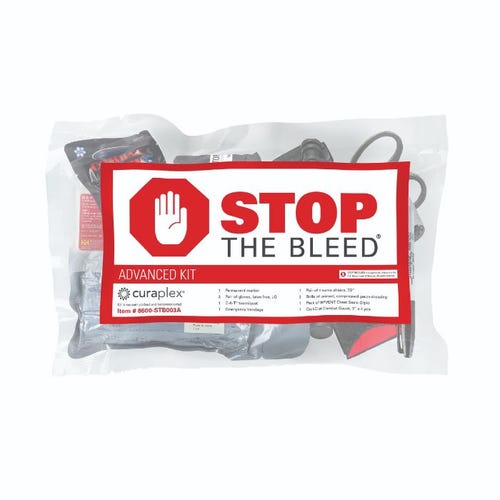 Curaplex Stop the Bleed, Advance Kit Vacuum Sealed - American Hospital Supply