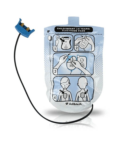 Defibtech Lifeline AED / AUTO Pediatric Pads - American Hospital Supply