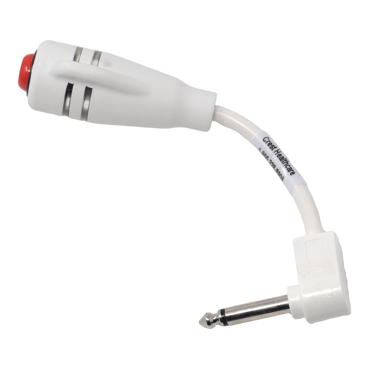 DuraCall Call Cord, 1/4" phone plug, white - American Hospital Supply