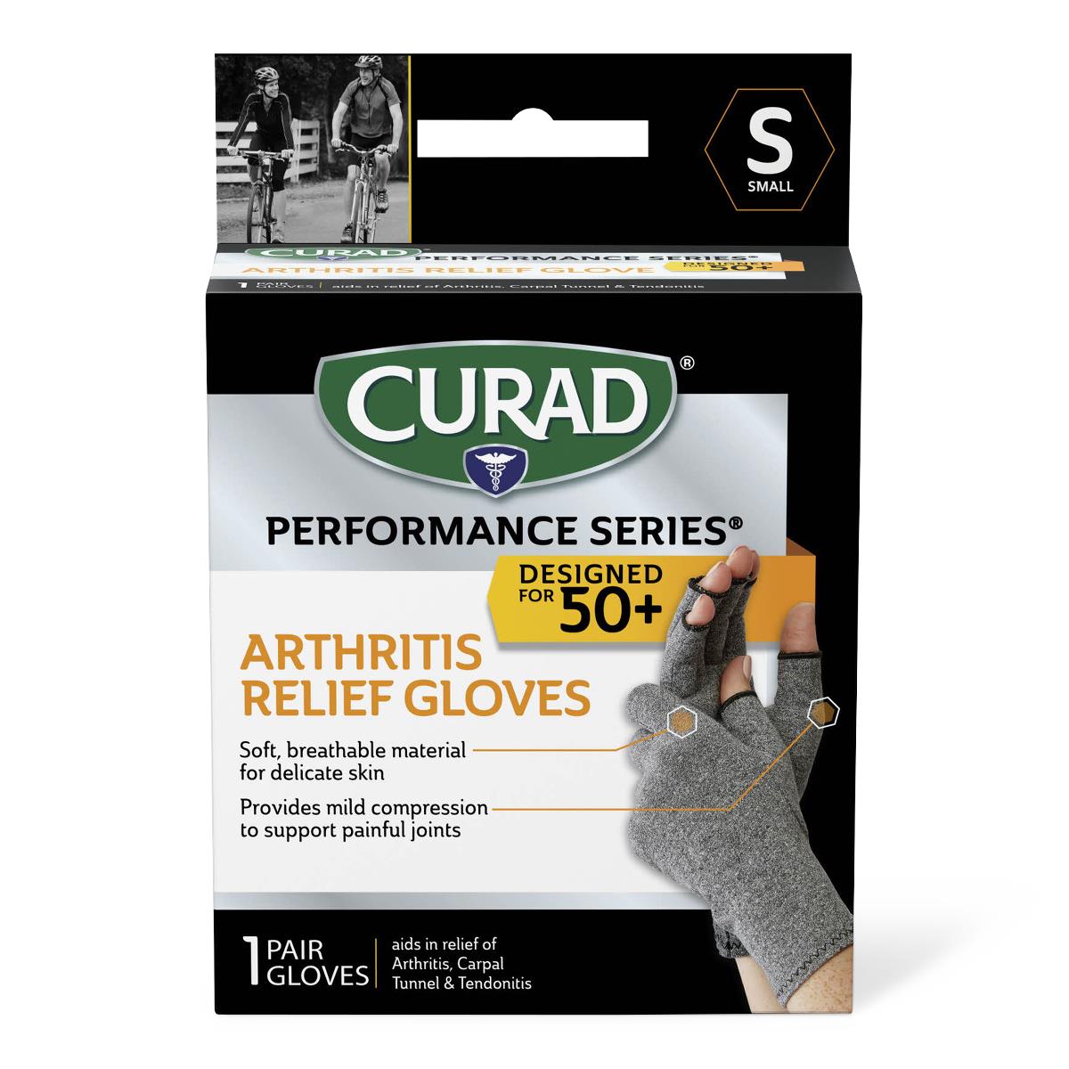 Medline CURAD Performance Series 50+ Arthritis Support Gloves - American Hospital Supply