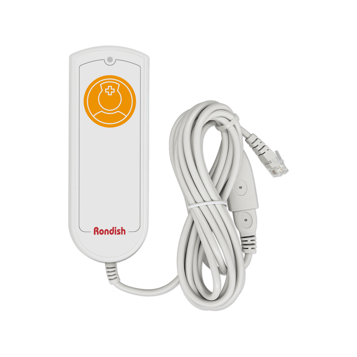 Nurse Call Patient Handset, Nexus, RJ10 connector plug - American Hospital Supply