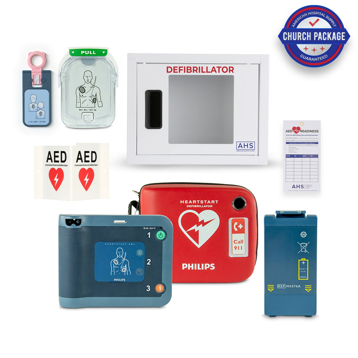 Philips Heartstart FRx AED Church Package - American Hospital Supply