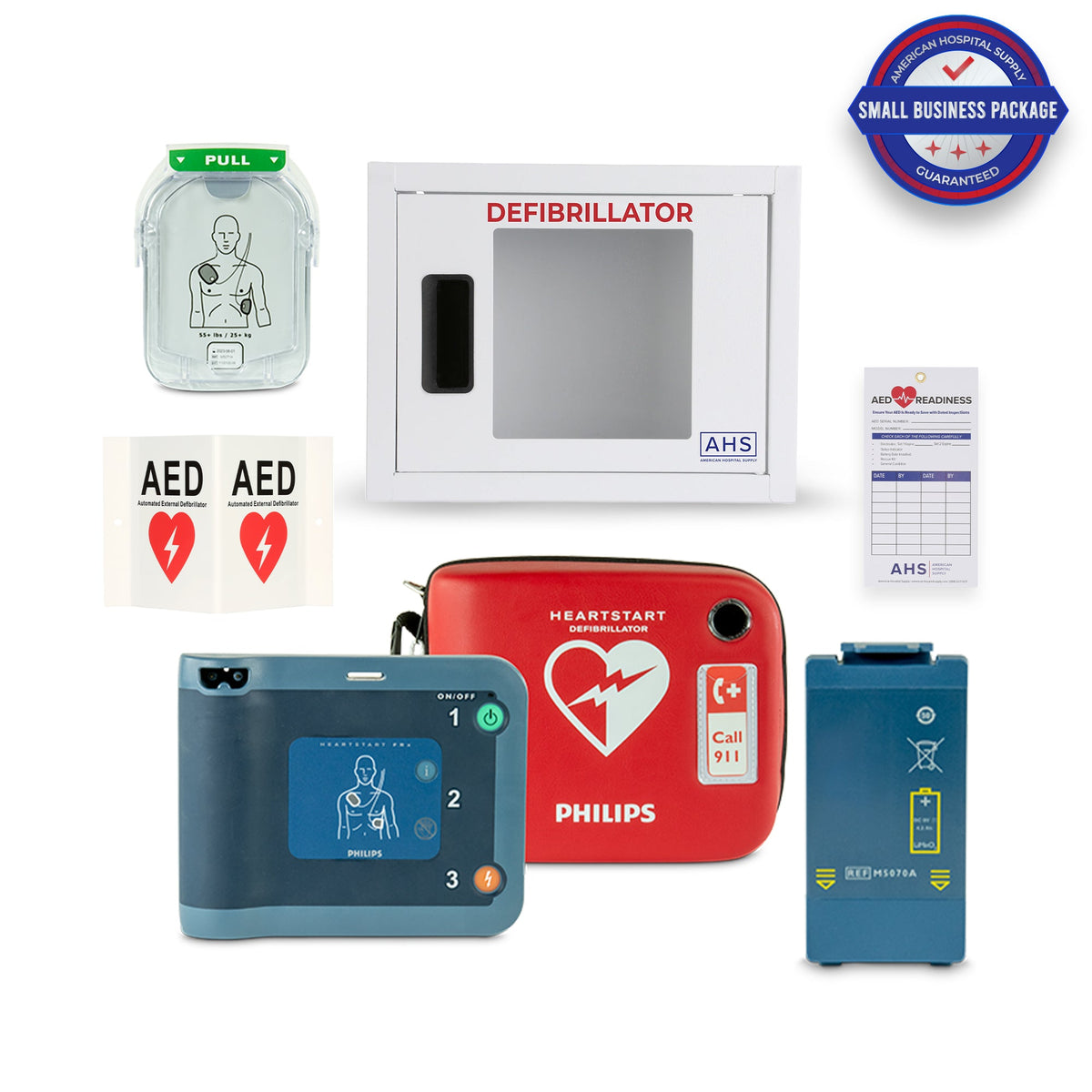 Philips HeartStart FRx AED Small Business Package - American Hospital Supply