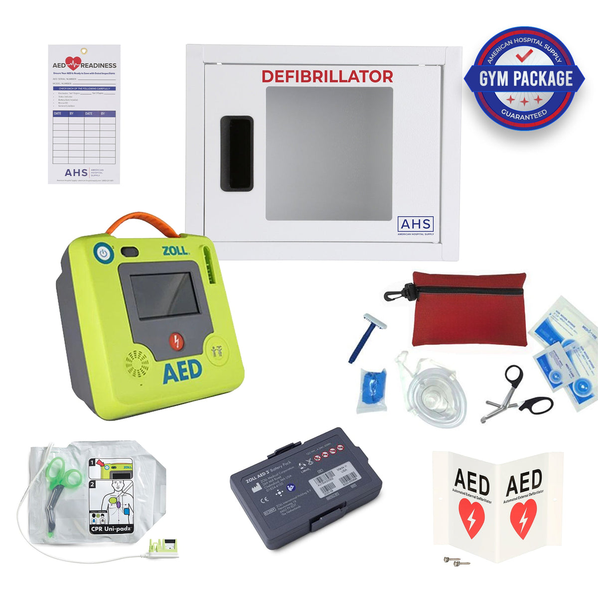 ZOLL AED 3 Gym Package - American Hospital Supply