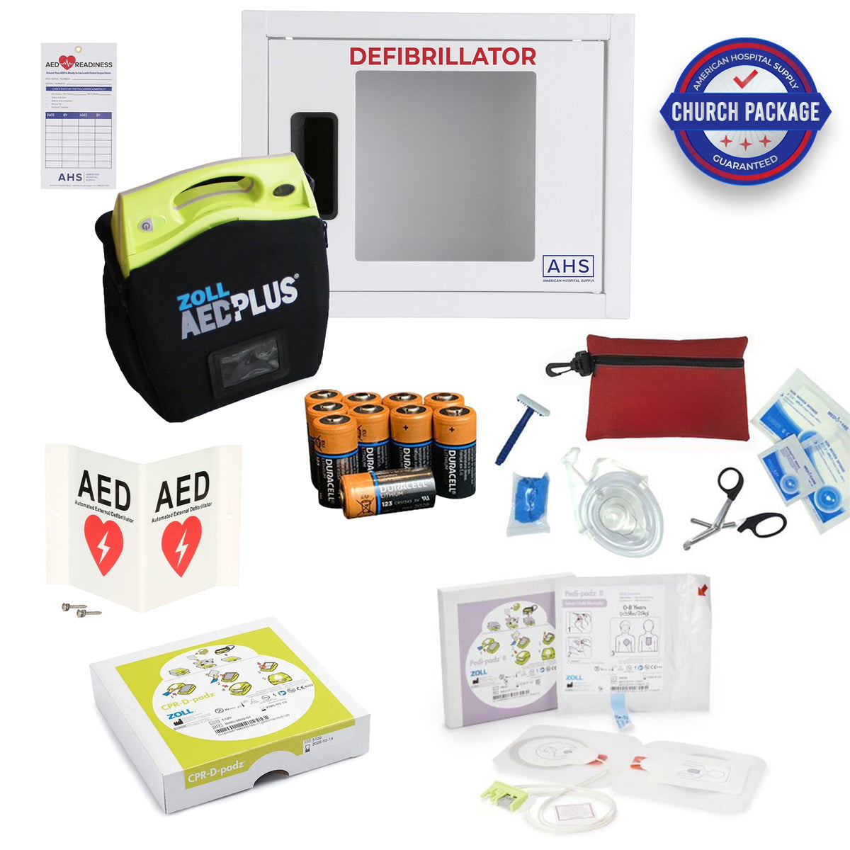 ZOLL AED Plus Church Package - American Hospital Supply