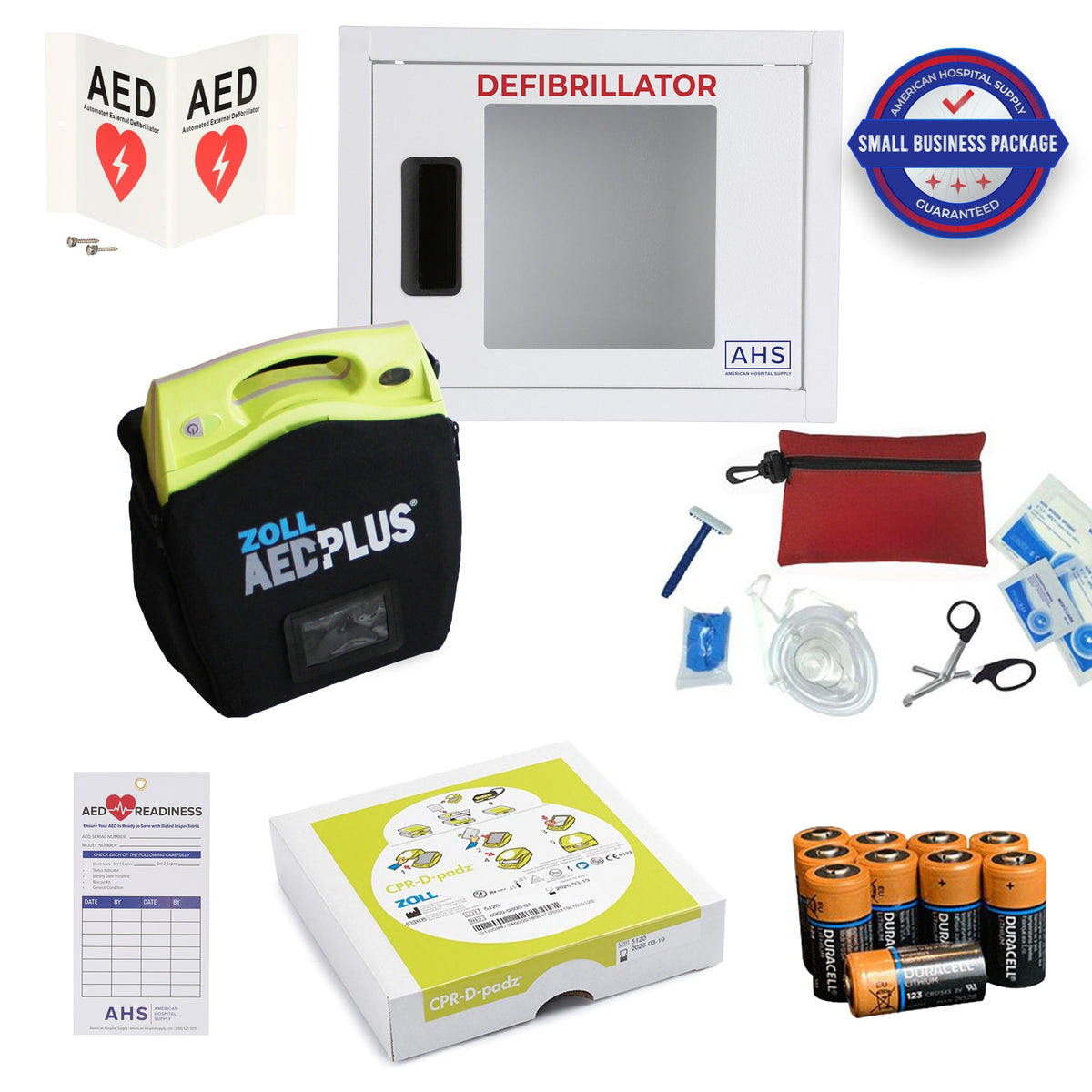 ZOLL AED Plus Small Business Package - American Hospital Supply