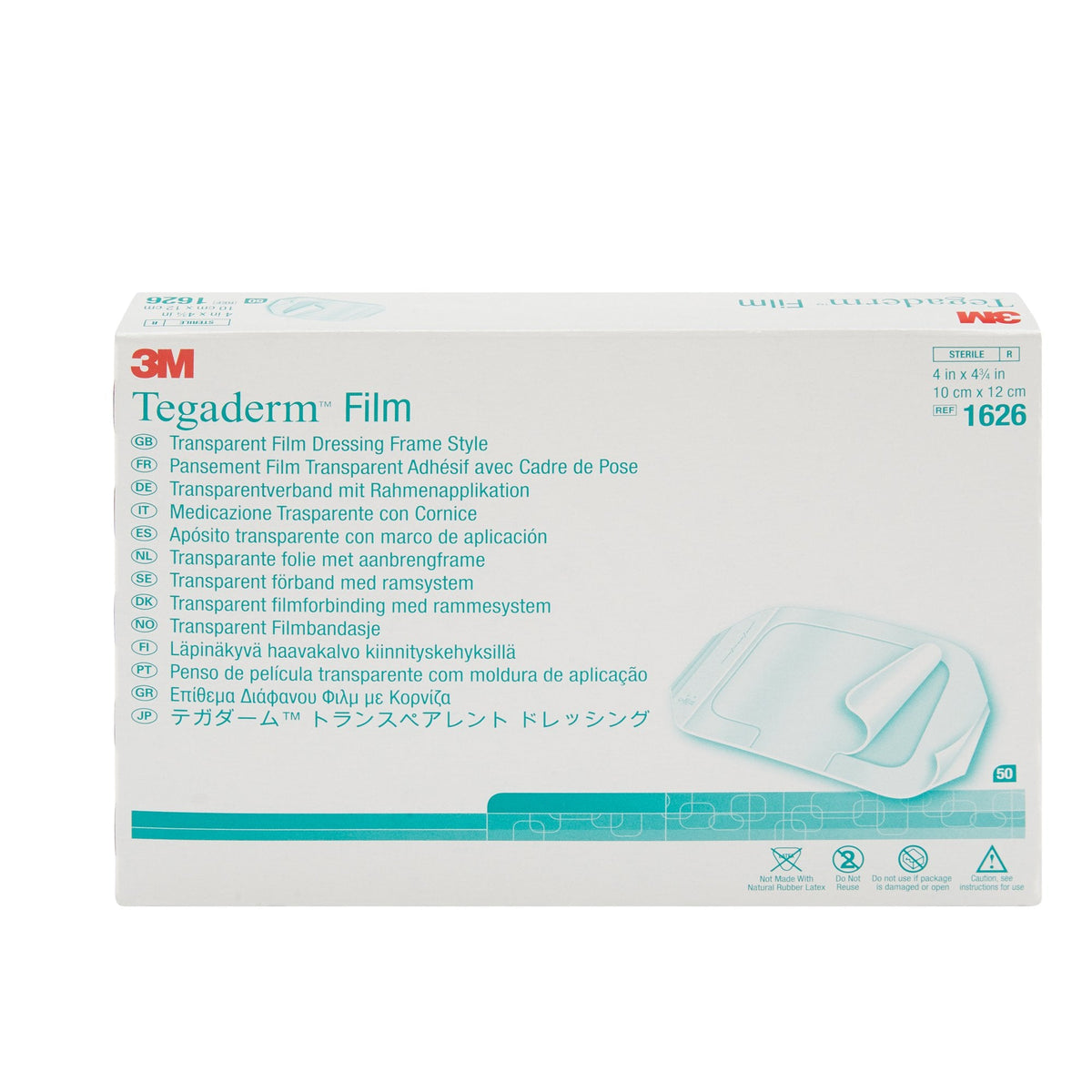 3M Tegaderm™ Transparent Hypoallergenic Film Dressing - American Hospital Supply