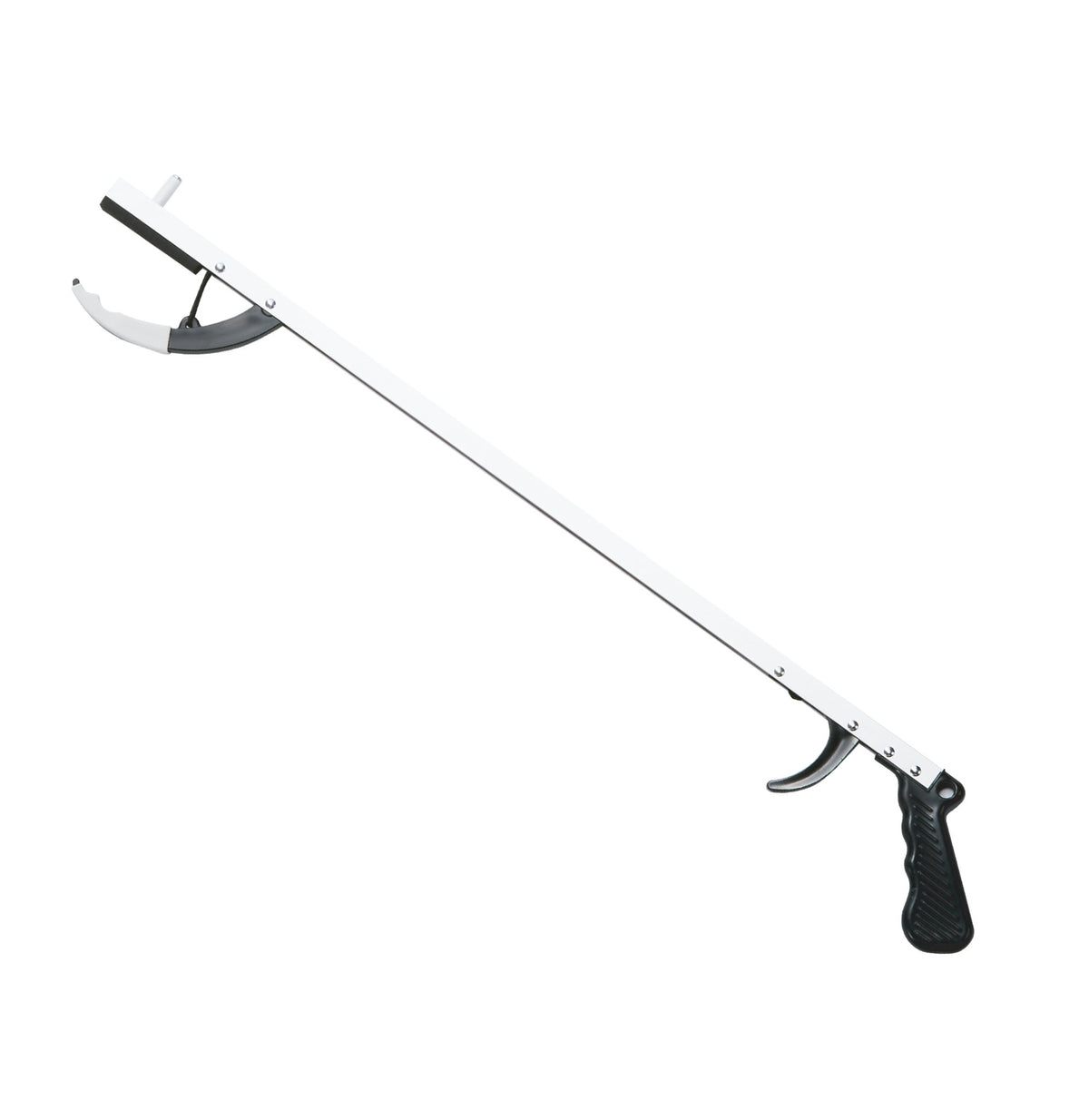 AHS 32 Inch Ultra Lightweight Claw-Style Reacher – Aluminum Reaching Tool with Non-Slip Pad - American Hospital Supply