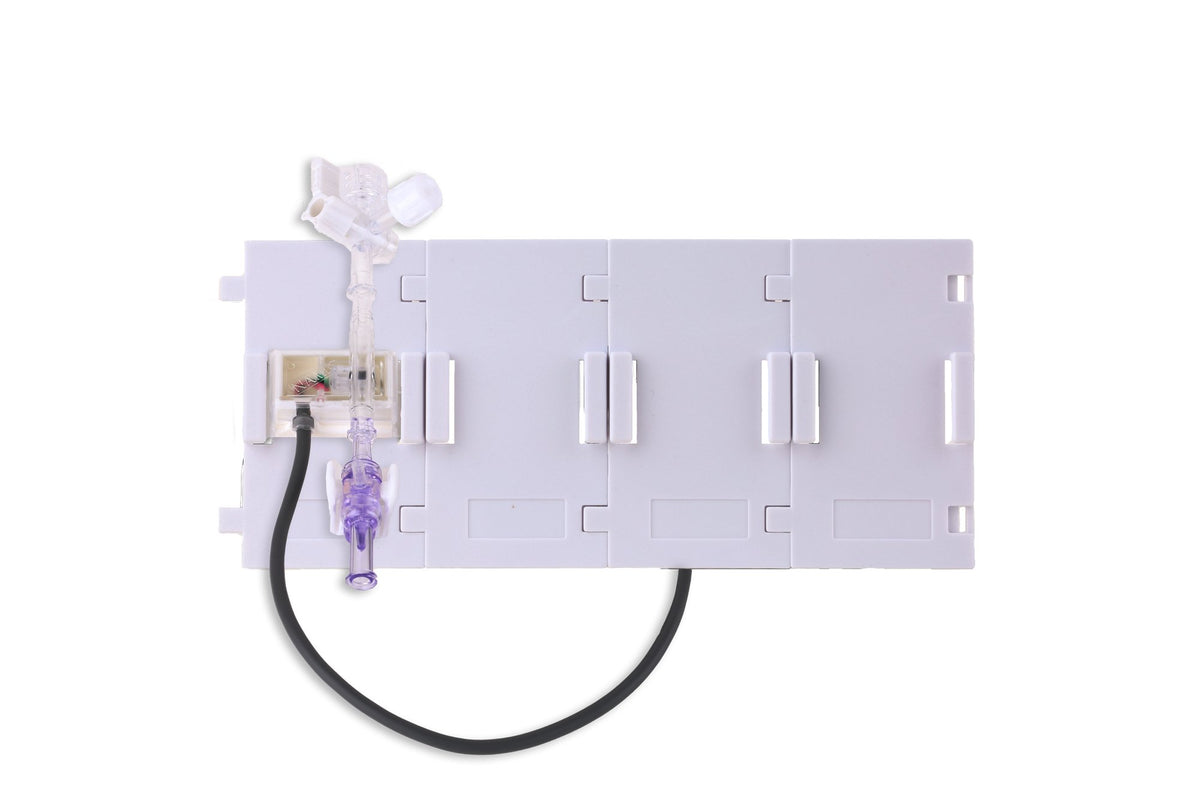 AHS Arterial Line Transducer Holder With Modular Holders - American Hospital Supply