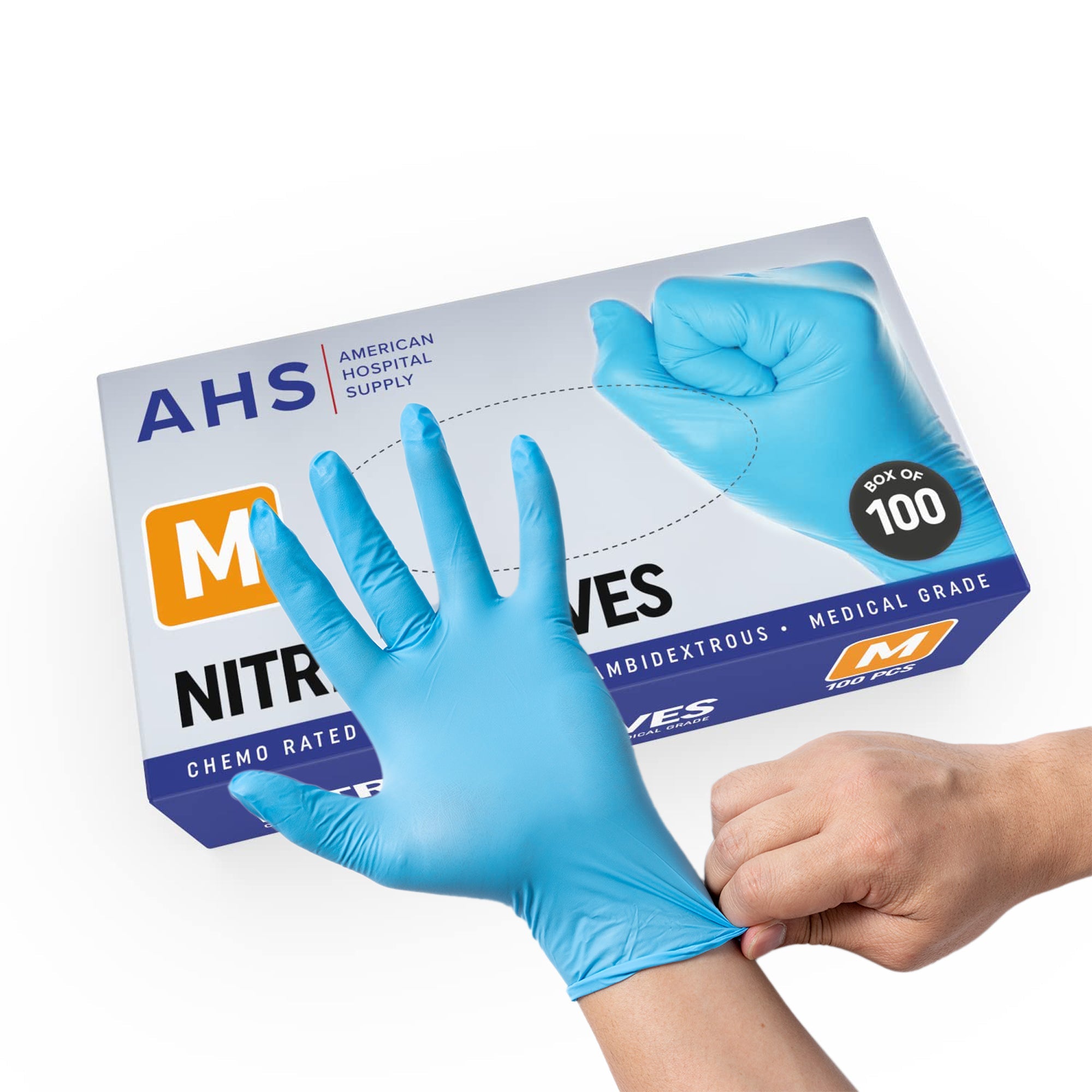 Dealmed Nitrile Medical Grade popular Exam Gloves MEDIUM 2000/CASE x 2 (4000 gloves)