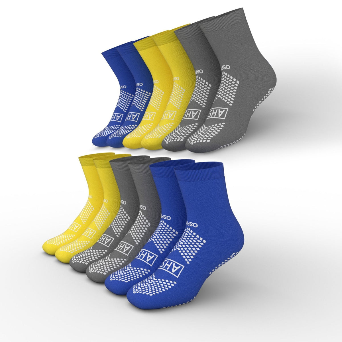 AHS Hospital Socks with Grippy Anti-Slip Tread - American Hospital Supply