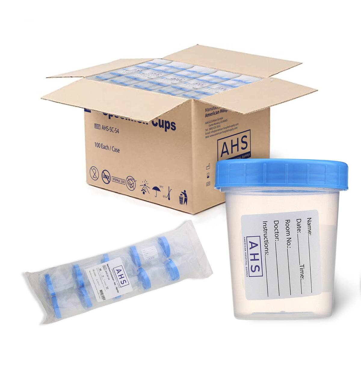 AHS Sterile Specimen Cup - American Hospital Supply