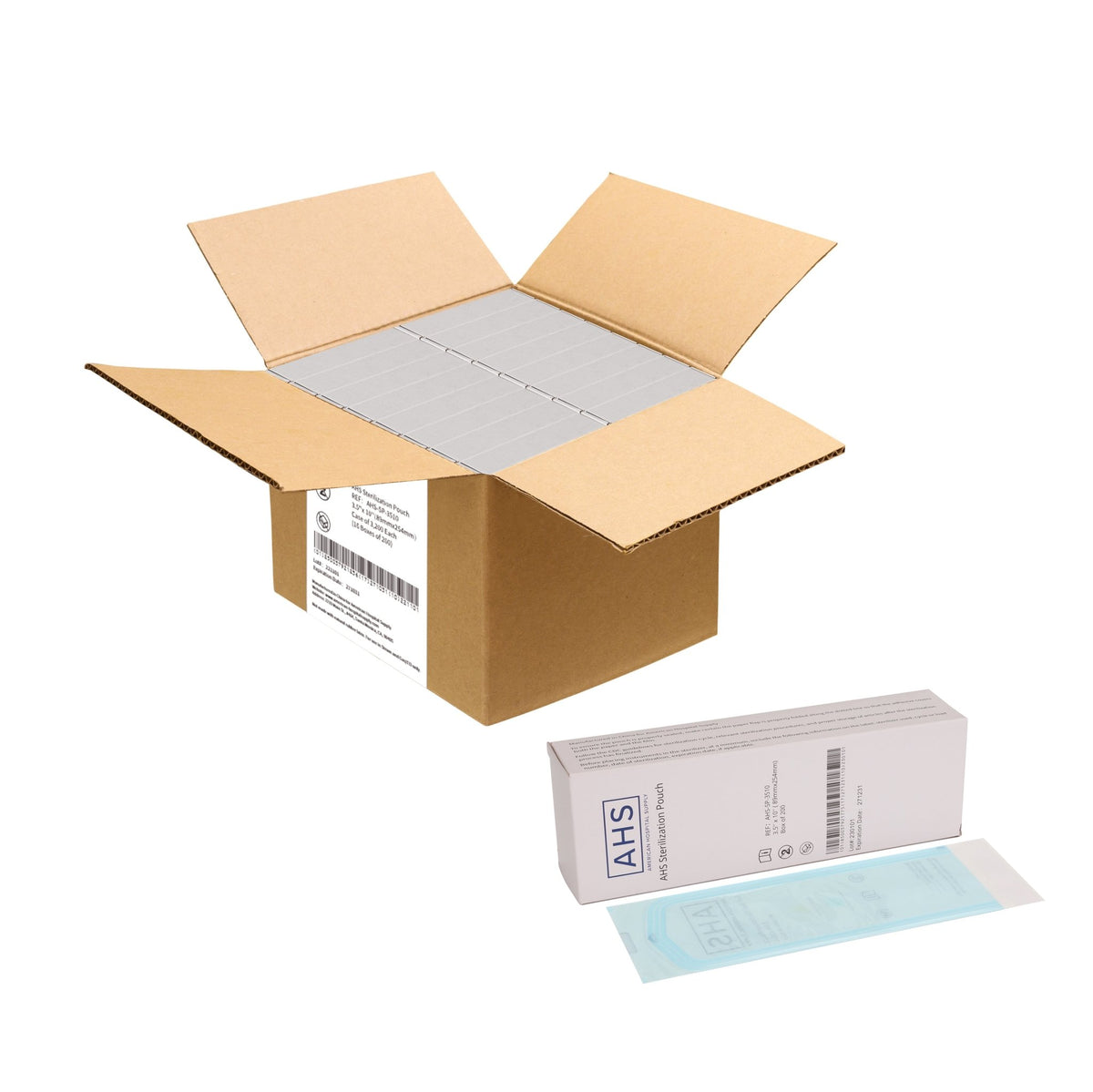 American Hospital Supply Sterilization Pouches for Instruments - American Hospital Supply