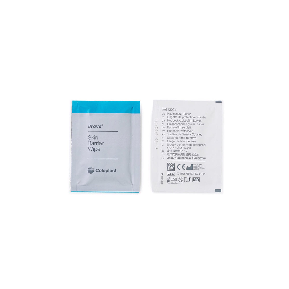 Brava Coloplast Skin Barrier Wipes - American Hospital Supply