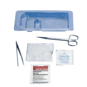 Cardinal Health™ Disposable 3-Piece Suture Removal Tray - American Hospital Supply