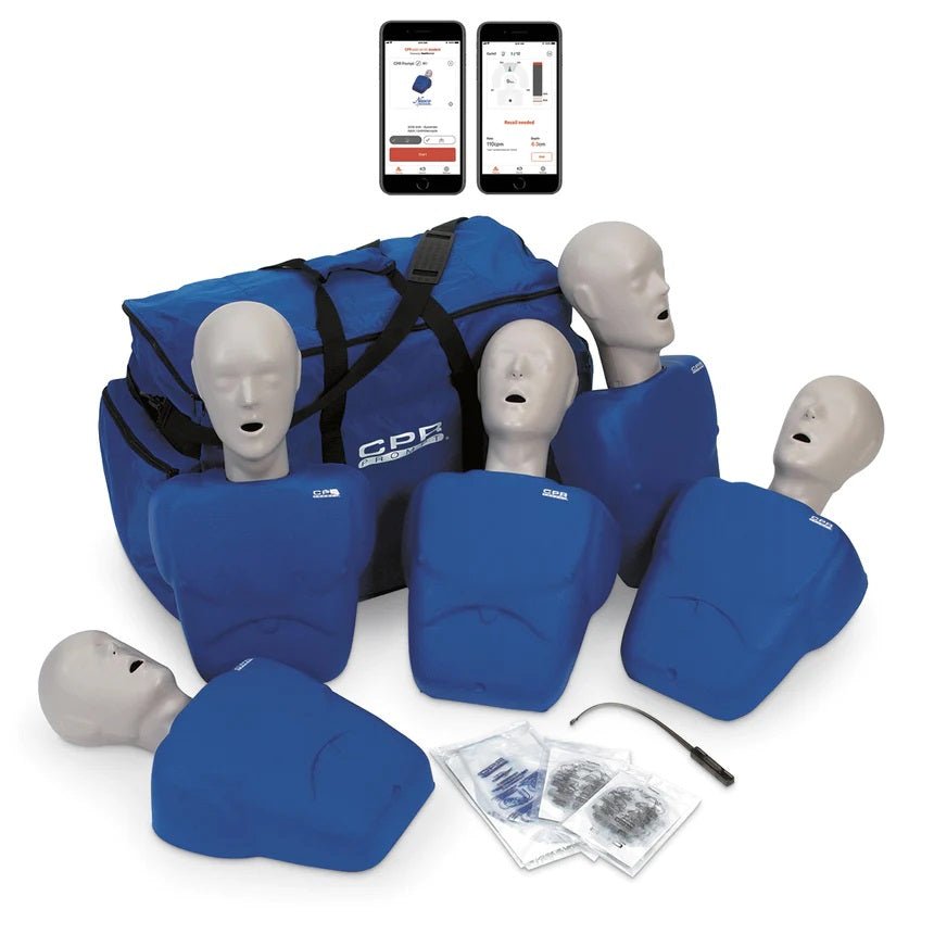 CPR Prompt® Plus 5-Pack powered by Heartisense® - Blue - American Hospital Supply