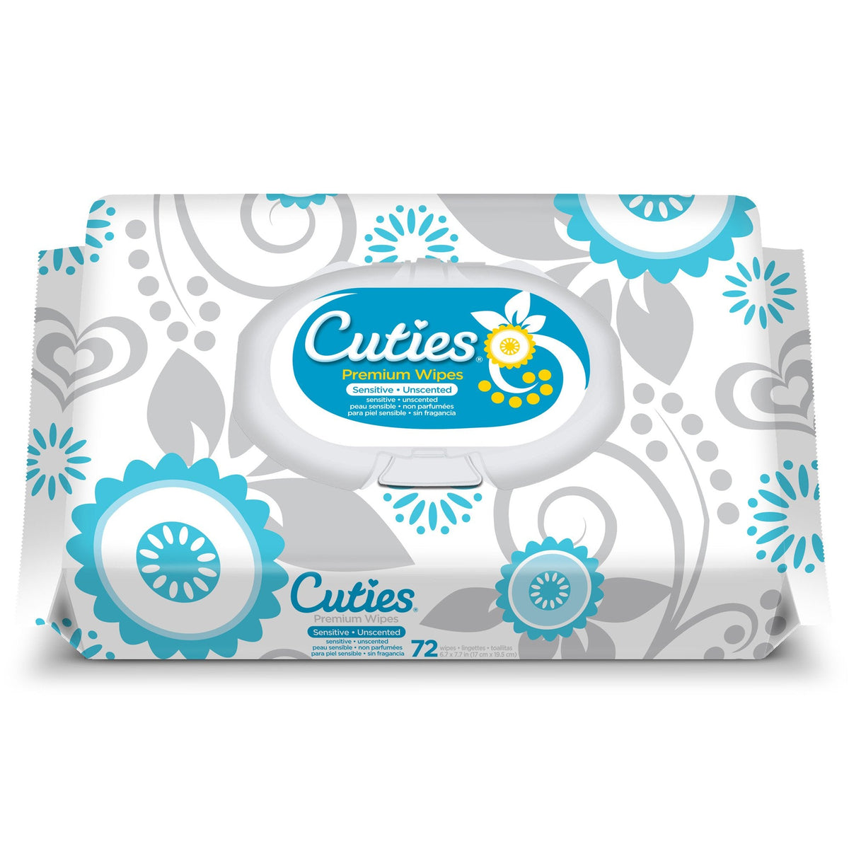 Cuties Baby Wipes, Soft Pack, Aloe, Unscented - American Hospital Supply