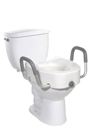 drive™ Premium Elongated Toilet Seat with Lock - American Hospital Supply