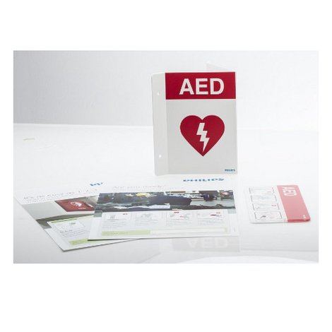 HeartStart AED Signage Bundle - American Hospital Supply