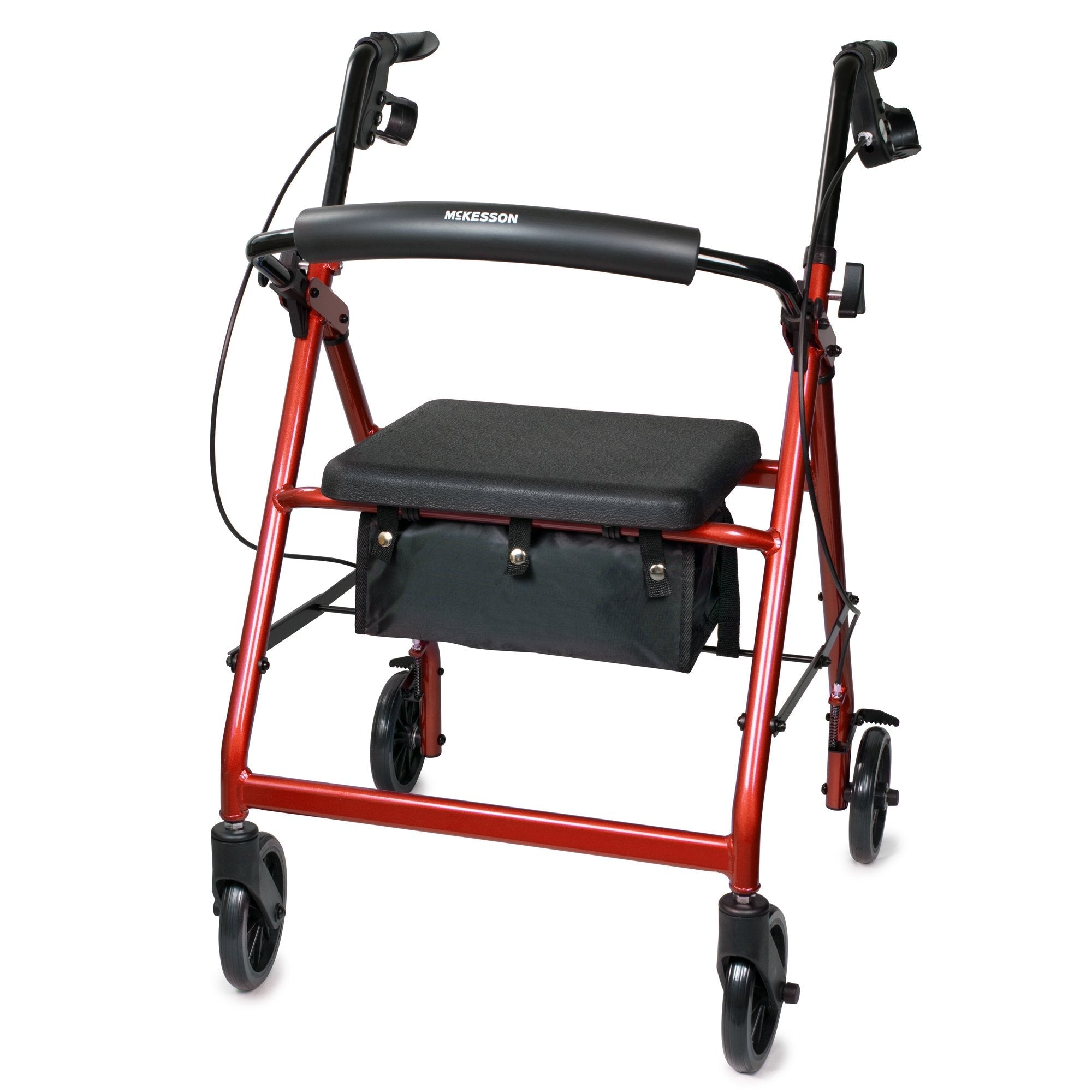 MORRS ローラー Amazon.com: McKesson Rollator Walker with Seat and Wheels