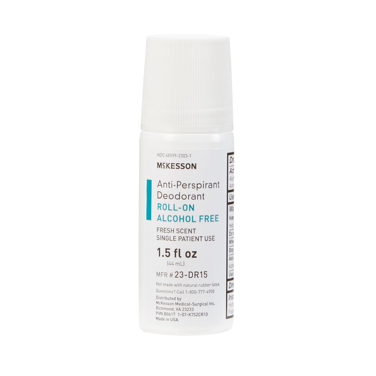 McKesson Antiperspirant / Deodorant, Fresh Scent, 1.5 oz Roll-On - American Hospital Supply