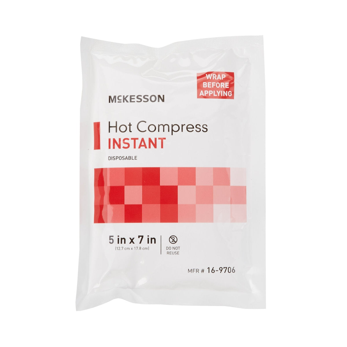 McKesson Hot Pack, Instant Chemical Activation, General Purpose, Multiple Sizes - American Hospital Supply