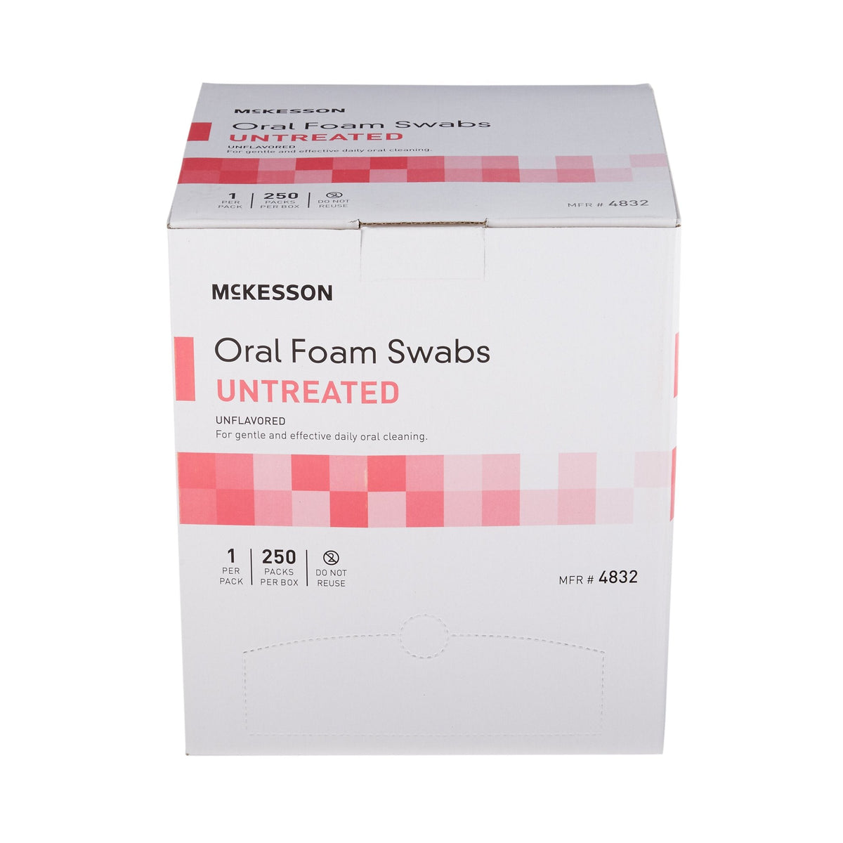 McKesson Oral Swabstick, Foam Tip, Untreated - American Hospital Supply