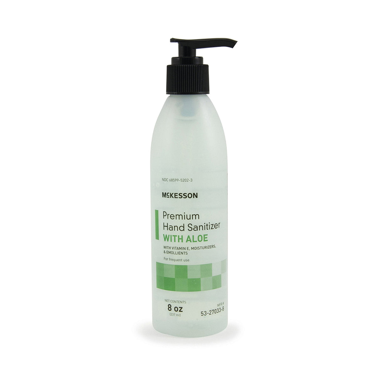McKesson Premium Hand Sanitizer with Aloe, 8 oz., Gel, Pump Bottle - American Hospital Supply