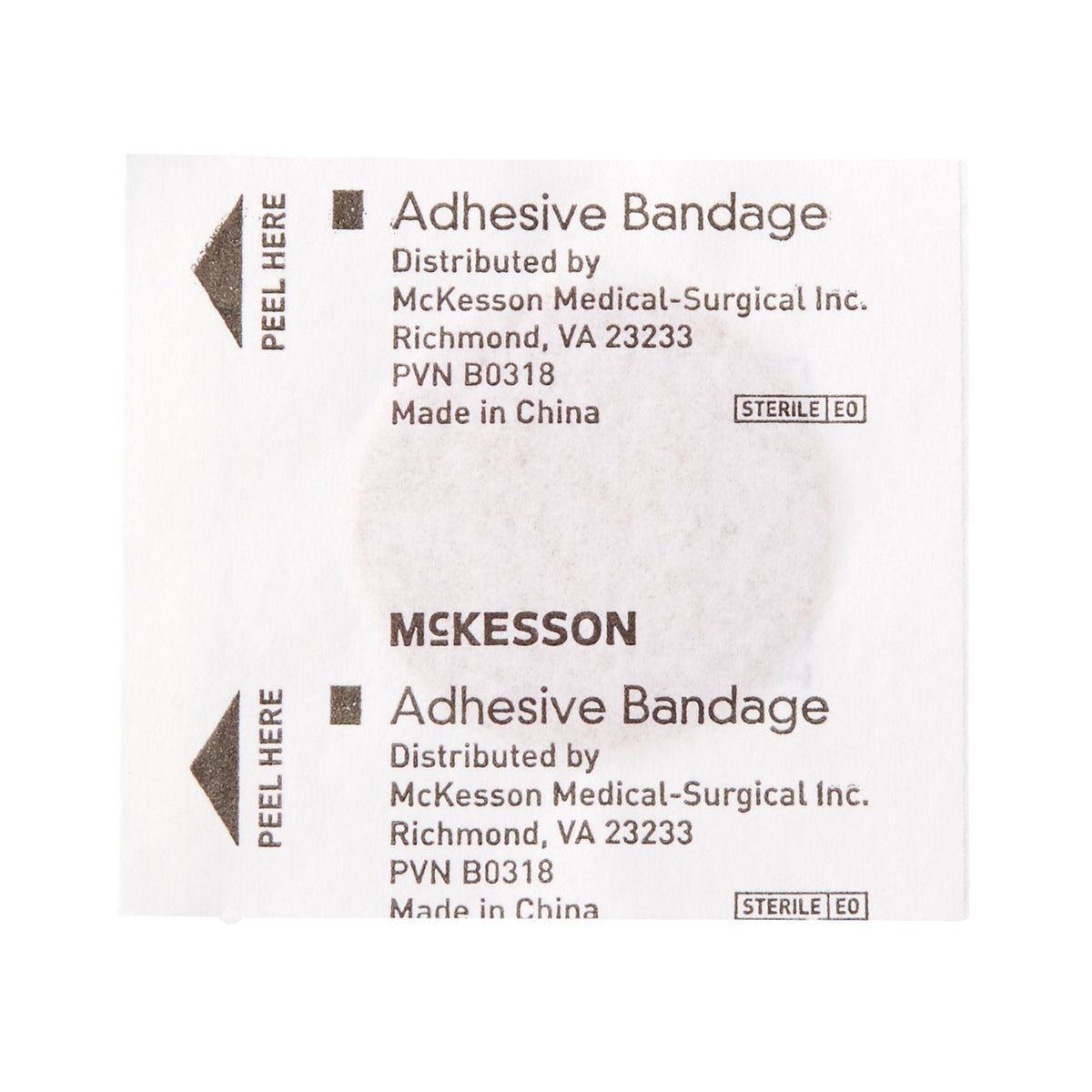 McKesson Round Tan Adhesive Spot Bandage, 1 Inch - American Hospital Supply