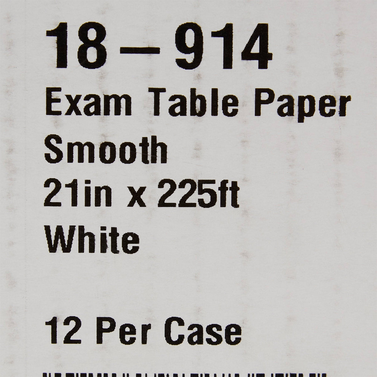 McKesson Smooth Exam Table Paper, Multiple Sizes, White, 12 EA/CS - American Hospital Supply