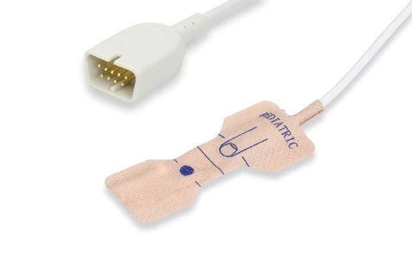 Nihon Kohden Compatible Disposable SpO2 Sensor - TL-252T | Pediatric | Box of 24 - American Hospital Supply