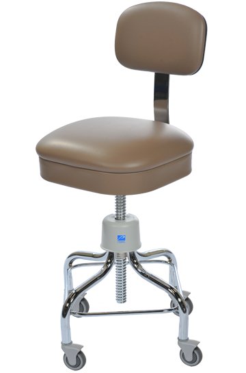 Pedigo USA Height Adjustable Chrome Chair - American Hospital Supply