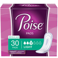 Poise Bladder Control Pads, Light Absorbency | American Hospital Supply