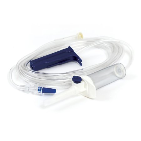Primary IV Administration Set TrueCare™ Gravity 1 Port 20 Drops / mL Drip Rate 15 Micron Filter 92 Inch Tubing Solution - American Hospital Supply