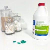 Disposing Rx Injection Jars Rx Destroyer™ Pharmaceutical Disposal System, 64 oz. bottle